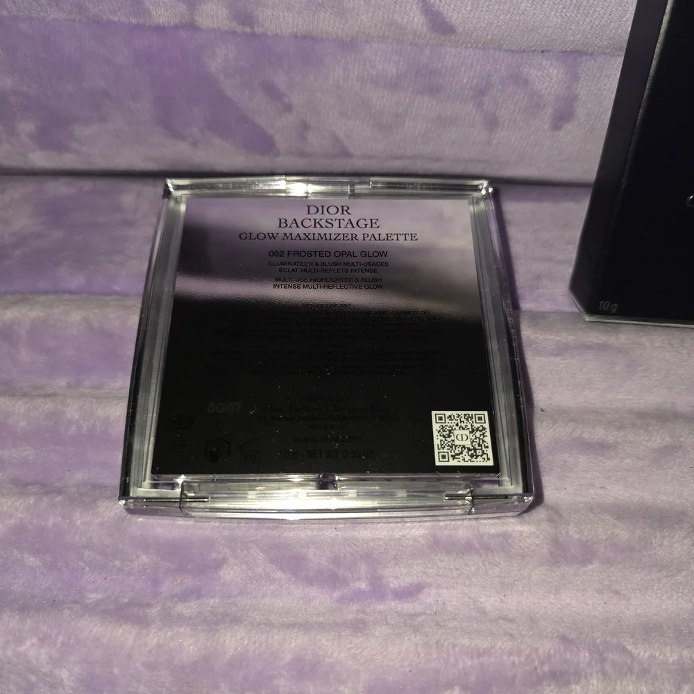 Dior Backstage Glow Maximizer Palette-002 Frosted Opal Glow Limited New - Picture 5 of 5